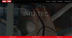 Desktop Screenshot of imu-tec.fi